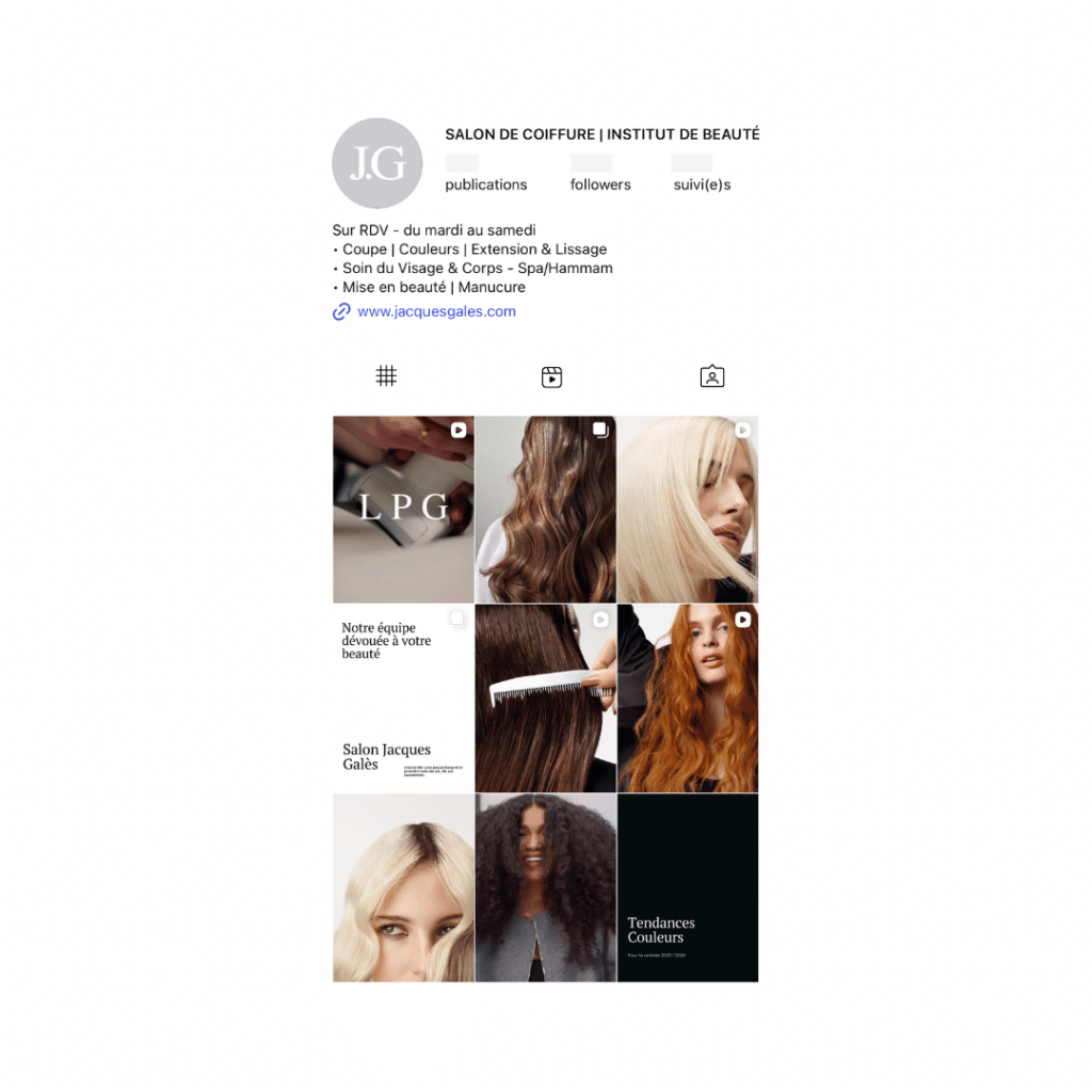 feed Instagram est la première vitrine que votre audience découvre.
